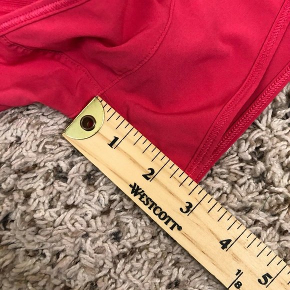 Lululemon Fast Lane Shorts Women's 8 Brief Lined Running Boom Juice Pink Pockets - Picture 11 of 11